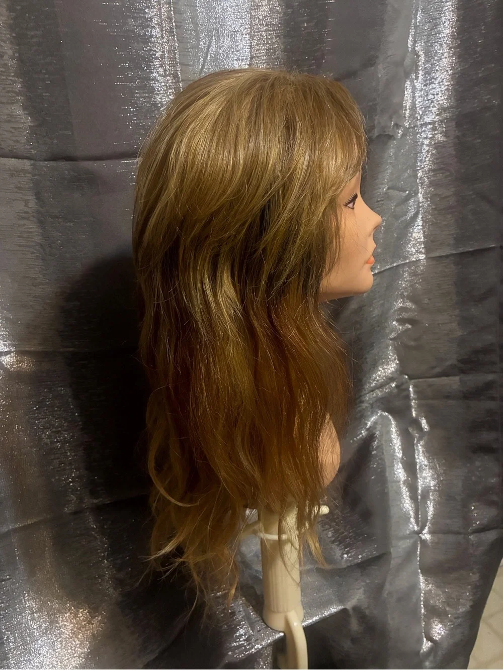 Brown Long Lace Front Wig for Women - Natural Look